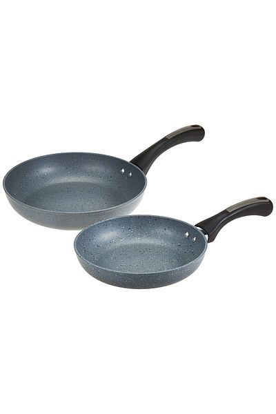 Prestige Endurance Twin Pack 20cm & 25cm Frypan (Grey)
