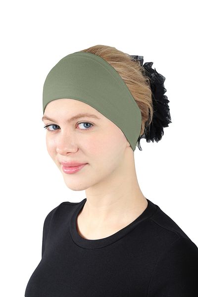 Ecardin Χακί Viscose Comfortable Bandana - St 276