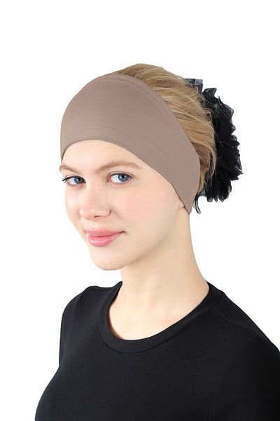 Ecardin Dark Mink Comfortable Viscose Bandana - St 276