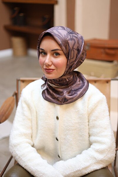 Silk Home Twill İpek Eşarp - 11419-25 Gül Kurusu