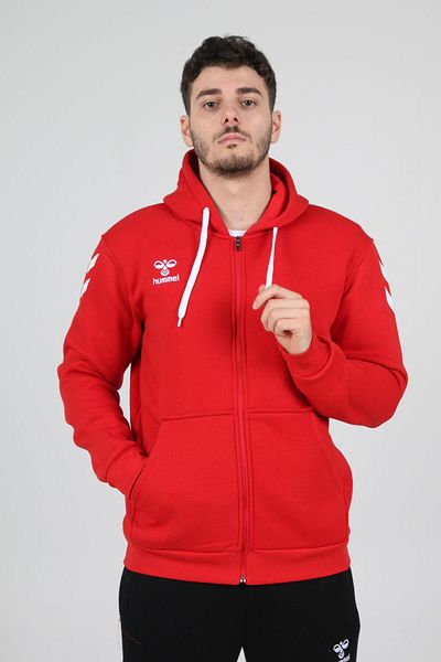 hummel Armin Red Cotton Sweatshirt