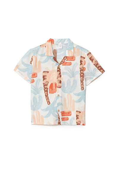 LC Waikiki LCW Baby Resort - Koszulka z krótkim rękawem z nadrukiem dla chłopca