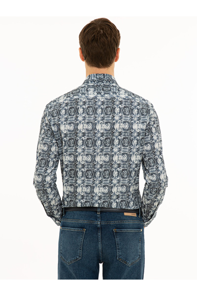 Cacharel İndigo Slim Fit Uzun Kollu Gömlek 50227935-VR028