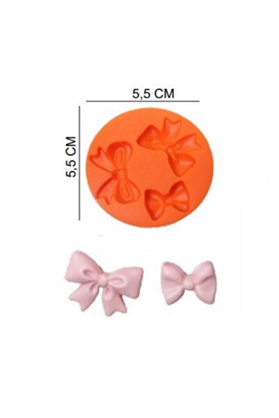 Pastaland ŞEKER HAMUR KALIBI SİLİKON FİYONK 5,5*5,5 CM
