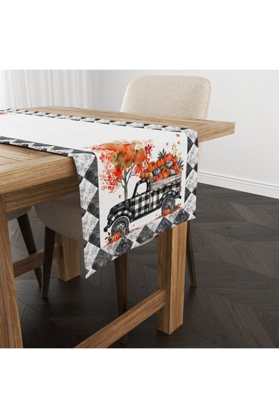 Evmila Jesen Sa deznom 40x140 cm Somot Stolni raner