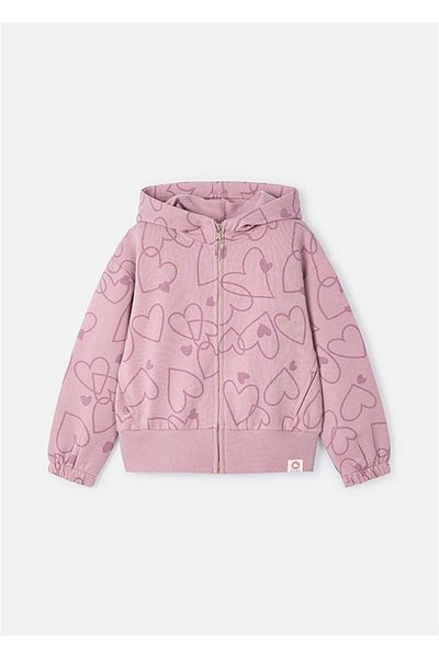 MAYORAL Pink Girl's Tracksuit Set - 2 Pieces, Lower Heart, 4888