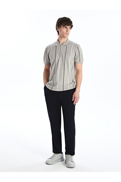 LC Waikiki Navy Blue Slim Fit Men's Trousers