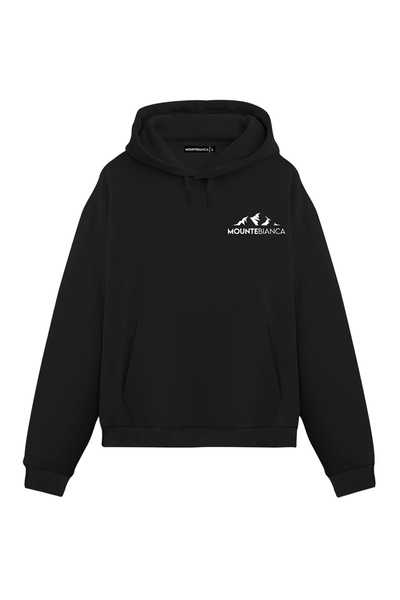 Mounte Bianca Unisex Zero - Κανονικό Hoodie