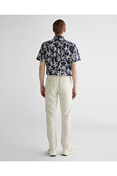 Gant Erkek Krem Regular Fit Pantolon