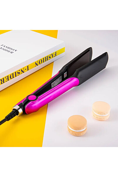 qasul Επίπεδος καταστάσεις για τα μαλλιά και μπούκλες 2 σε 1 με κεραμική επίσ...