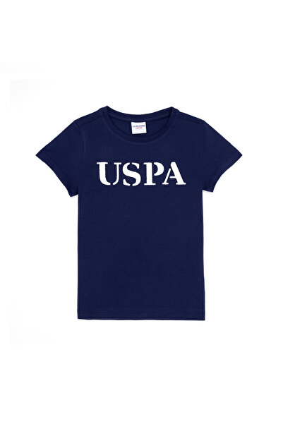 U.S. Polo Assn. Erkek Çocuk Lacivert Basic Bisiklet Yaka Tişört 50263028-VR033