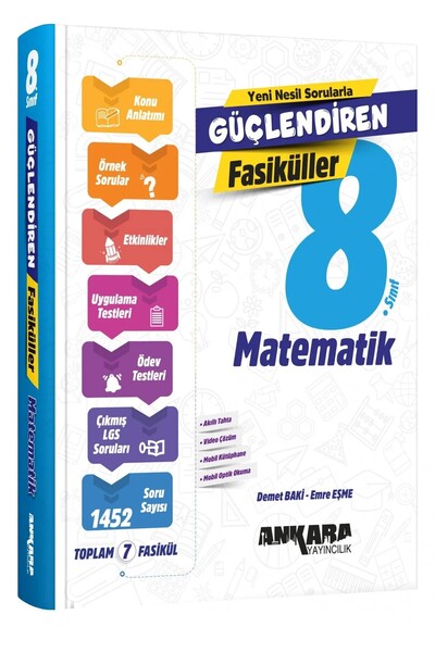 kitabın başkenti ankara yayıncılık Ankara Yayıncılık 8. Sınıf Matematik Güçle...