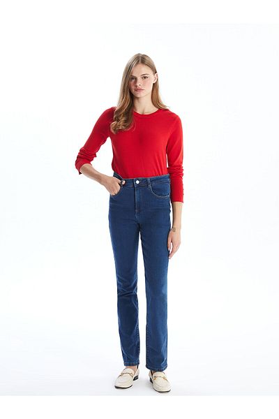 LC Waikiki Pantaloni de damă Lcwk Jupiter Super Skinny Fit