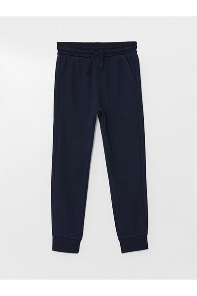 LC Waikiki Lw - Pantaloni de sport Jogger pentru băieți cu talie elastică, pachet de 2