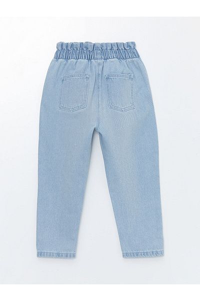 LC Waikiki Lcwk Elastic Waist Basic Baby Girl Jean Pants