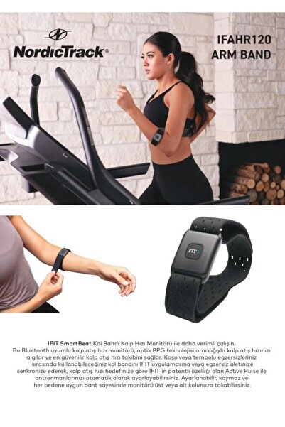 NORDICTRACK Ifit Smartbeat Kol Bandı Kalp Hızı Monitörü Ifahr120