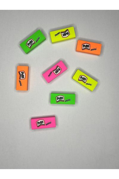 Pritt Eraser Mini Set of 8 - 2 Pieces
