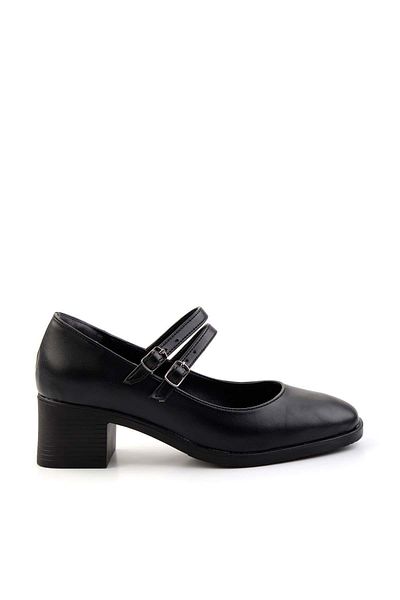 Bambi Pantofi cu toc clasici de damă negri K01052050009