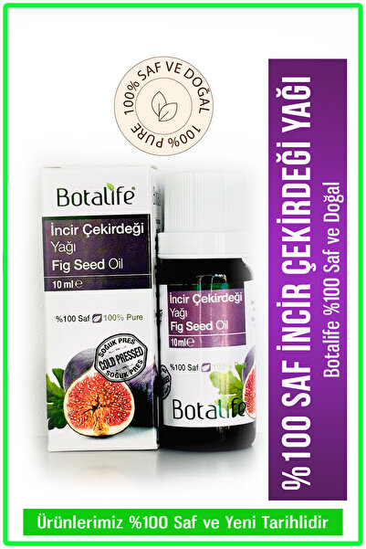 Botalife İncir Çekirdeği Yağı 10 ml %100 Saf