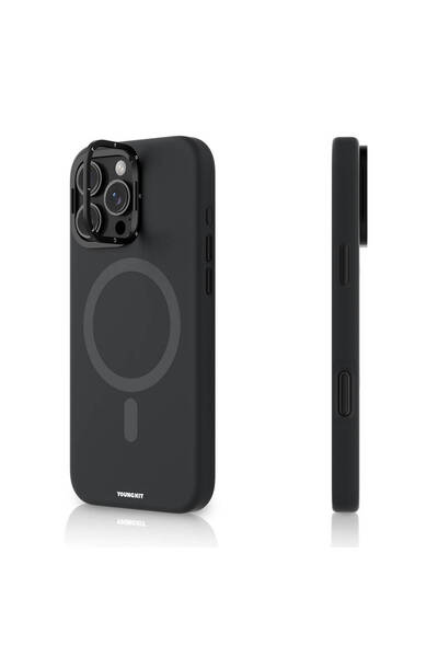 Youngkit iPhone 16 Pro Max Kılıf Kamera Standlı Magsafe Şarj Özellikli Youngk...