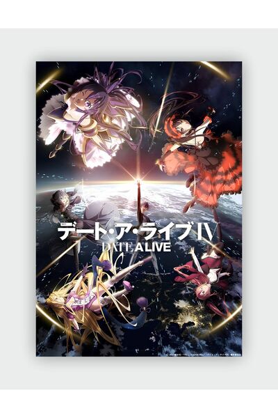 fırsatlar diyarı Date A Live - Season 4 Anime Hd Manga Duvar Posteri - Kalın ...