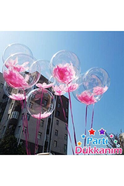 Parti Dükkanım Şeffaf Balon Bobo Marka 45 Cm