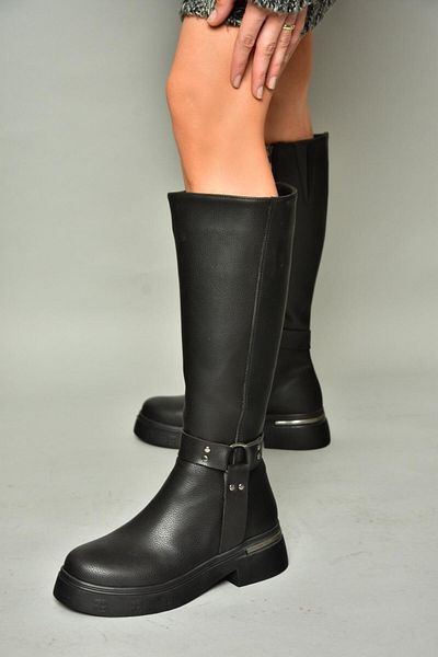 Fox Shoes Τ 996663009   Μαύρα γυναικεία μποτάκια