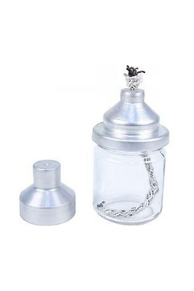 ipekbazaar Spirto Stove Mini Glass Stove Leather Hand Tool for Laboratory Hobby Work