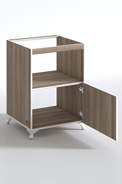 Kenzlife Ocak Dolabı Doğangün Crd 85*60*56 Hazır Mutfak Ankastre Gömme Ocak İçin Arkalıksız