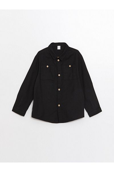 LC Waikiki Lcwk Long Sleeve Basic Boy's Shirt