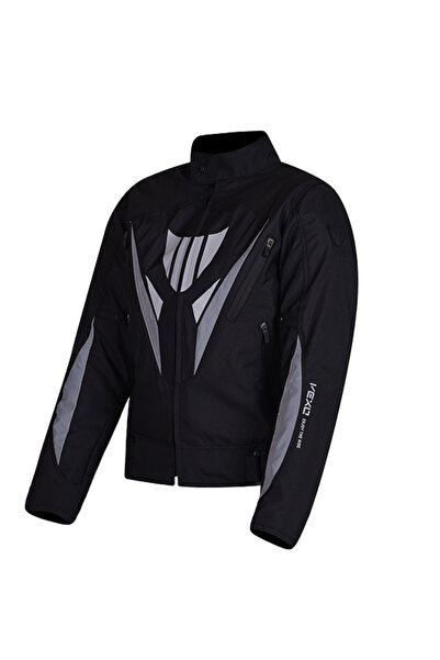 Vexo معطف نسائي من إليمنت أسود-رمادي