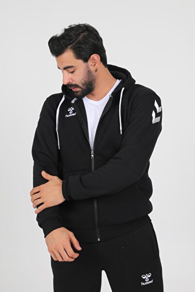 hummel Armin Pamuklu Sweatshirt Siyah