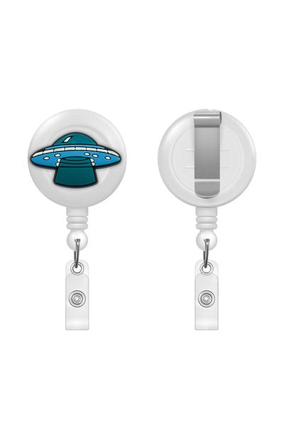 PABALAS Yoyo Card Holder with Space Shuttle Figure