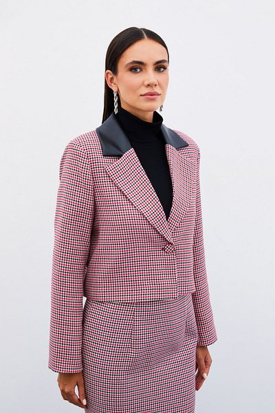 Sateen Jachetă Crop Crowbar - FUSYA