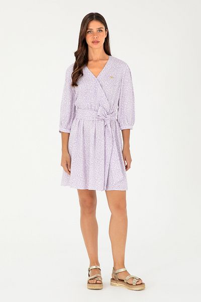 U.S. Polo Assn. Women's Lilac Mini Length Woven Dress 50289209-Vr034