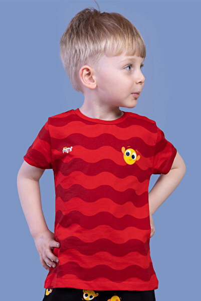 Toontoy Μπλουζάκι με σχέδιο κυμάτων για αγόρι