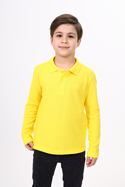 Toontoy Tricou unisex pentru copii cu detaliu de broderie
