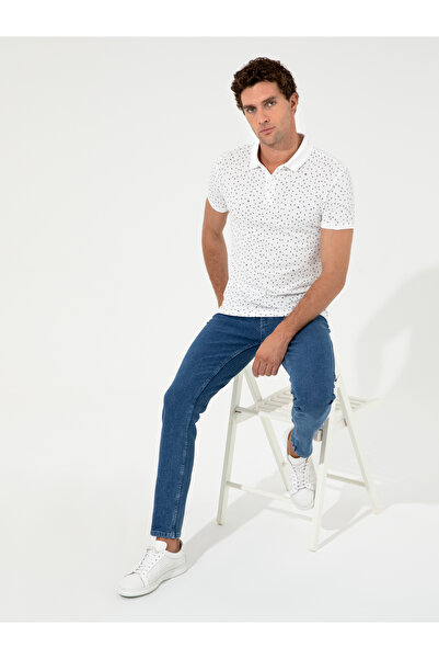 Cacharel Beyaz Polo Yaka T-Shirt 50230520-VR013