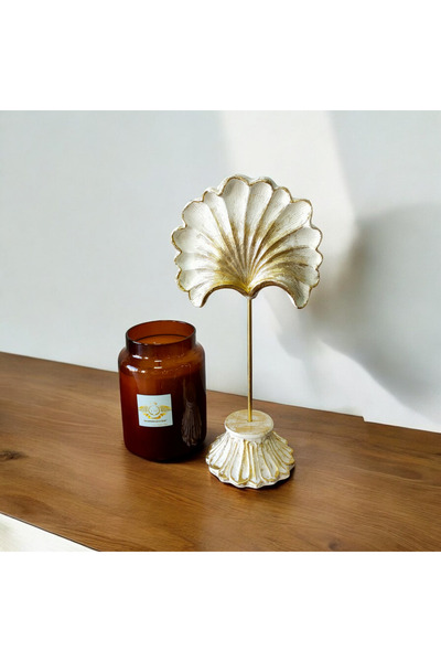 Vip Sanat Dekoratif Deniz Kabuğu Obje Hediyeli