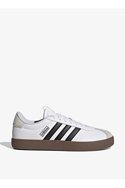 adidas Women's Panelled Sneakers with Lace-Up Closure - VL Court 3.0