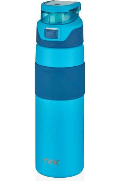 TKK 600 ml Mavi Paslanmaz Çelik Kamp Termosu