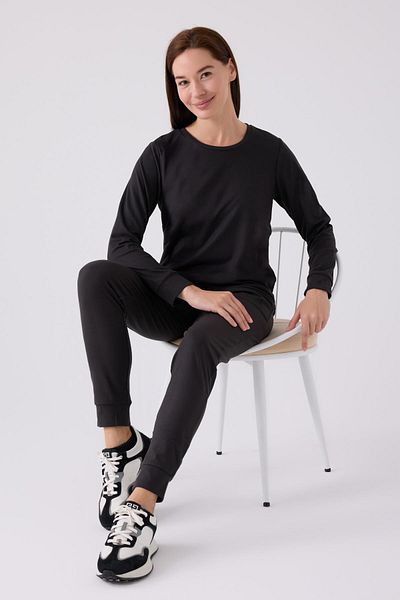 Pierre Cardin 8925 Κεντητό γυναικείο μακρυμάνικο κοστούμι πιτζάμες