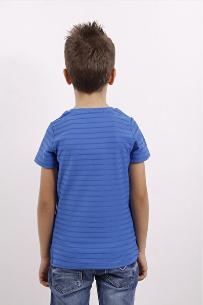 Toontoy Πλεκτό μπλουζάκι για αγόρια - Flock με τύπωμα