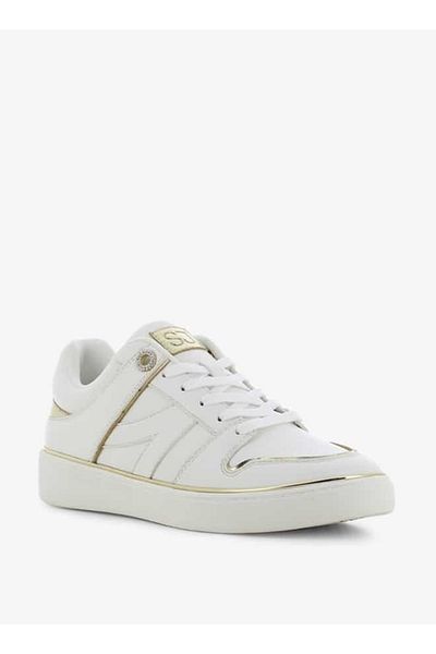 SJ Women's Lace-Up Low Ankle Sneakers