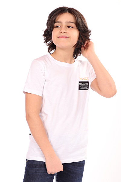 Toontoy Băiat - Tricou cu detaliu de armă în piept