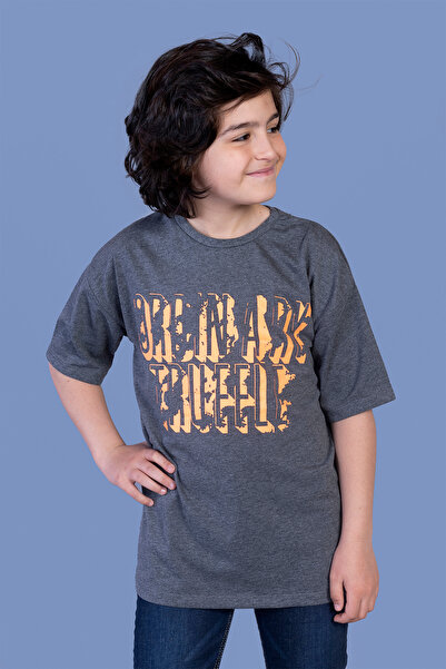 Toontoy Tricou pentru băiat cu text cu imprimeu