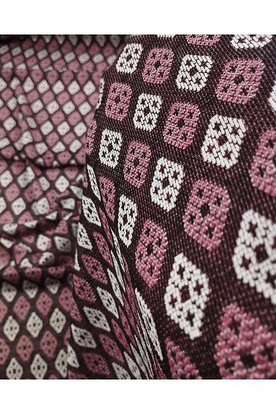 Kumaş Parça Ροζ Εκρού Dusty Rose Fine Knitted - 210x260 cm (Μήκος)