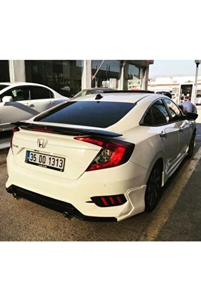 Karva Çmk Honda Civic Fc5 2016-2020 Turbo Spoiler Işıksız (BOYASIZ)