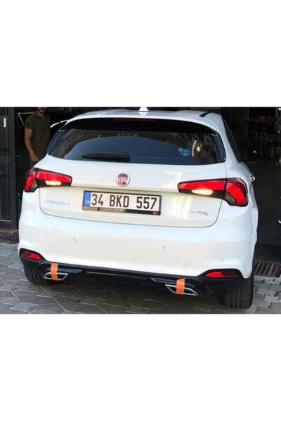 Karva Fiat Egea Difüzör Sport 2015 Ve Üzeri Hb P.black Set