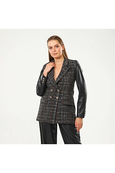 LONCA Δερμάτινο μπουφάν Blazer